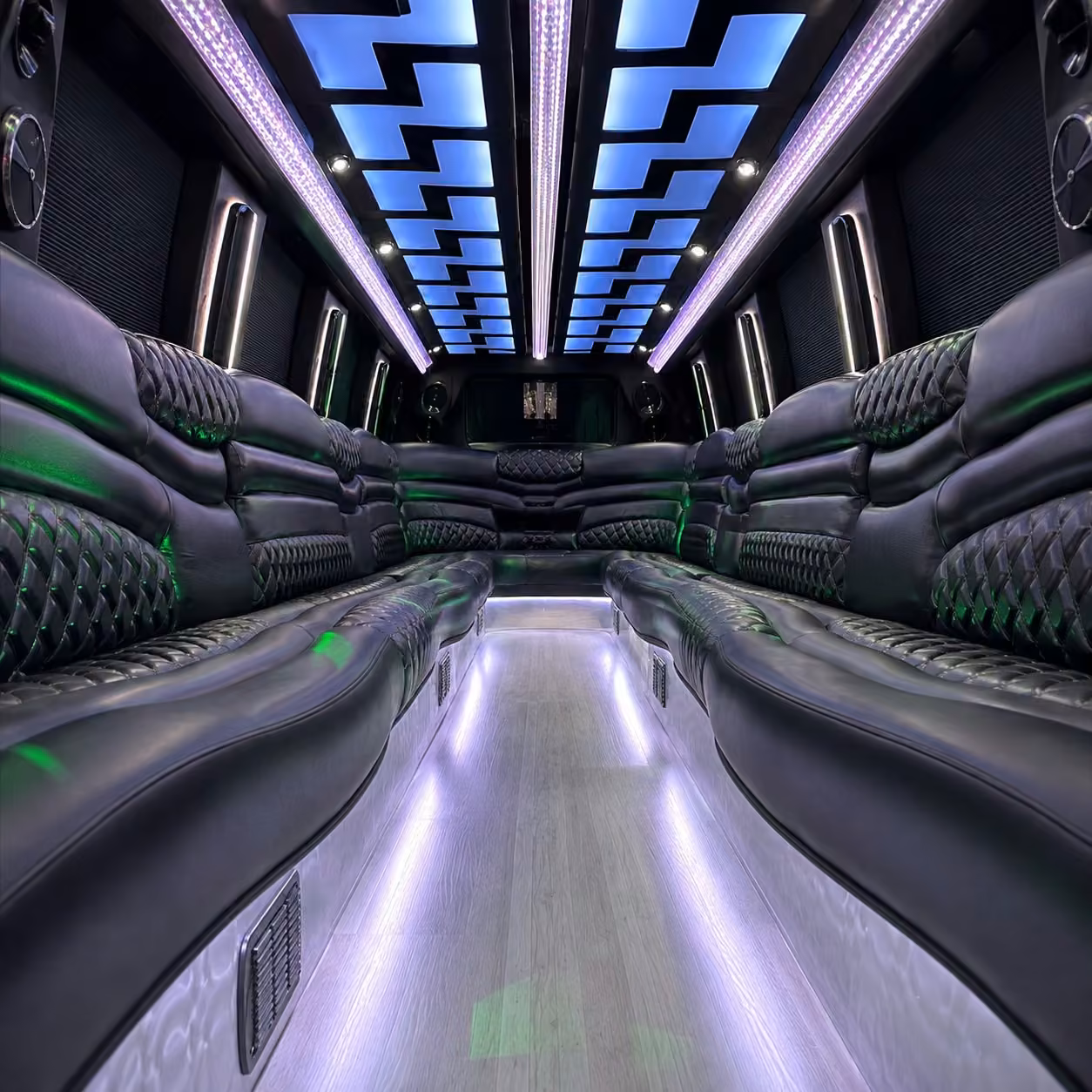 lincoln mkt limo inside