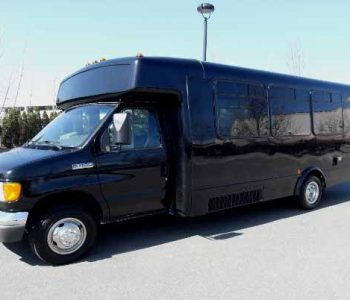 18 passenger party bus Harlem Heights