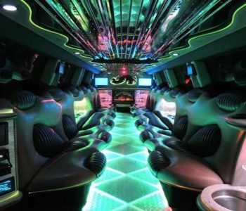Hummer limo interior Gateway